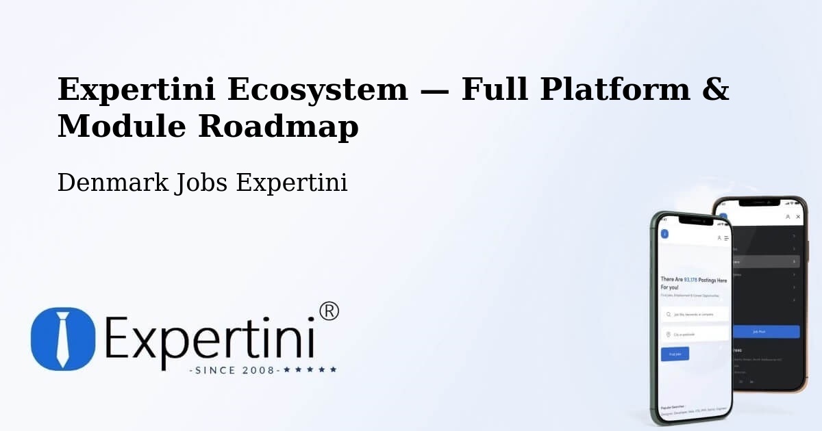 Expertini Ecosystem — Full Platform & Module Roadmap – Sabro